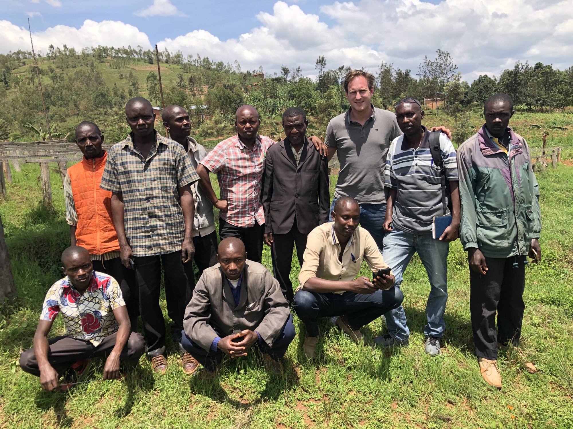 Ando bezocht Rwanda in november 2019 om direct trade koffie in te kopen